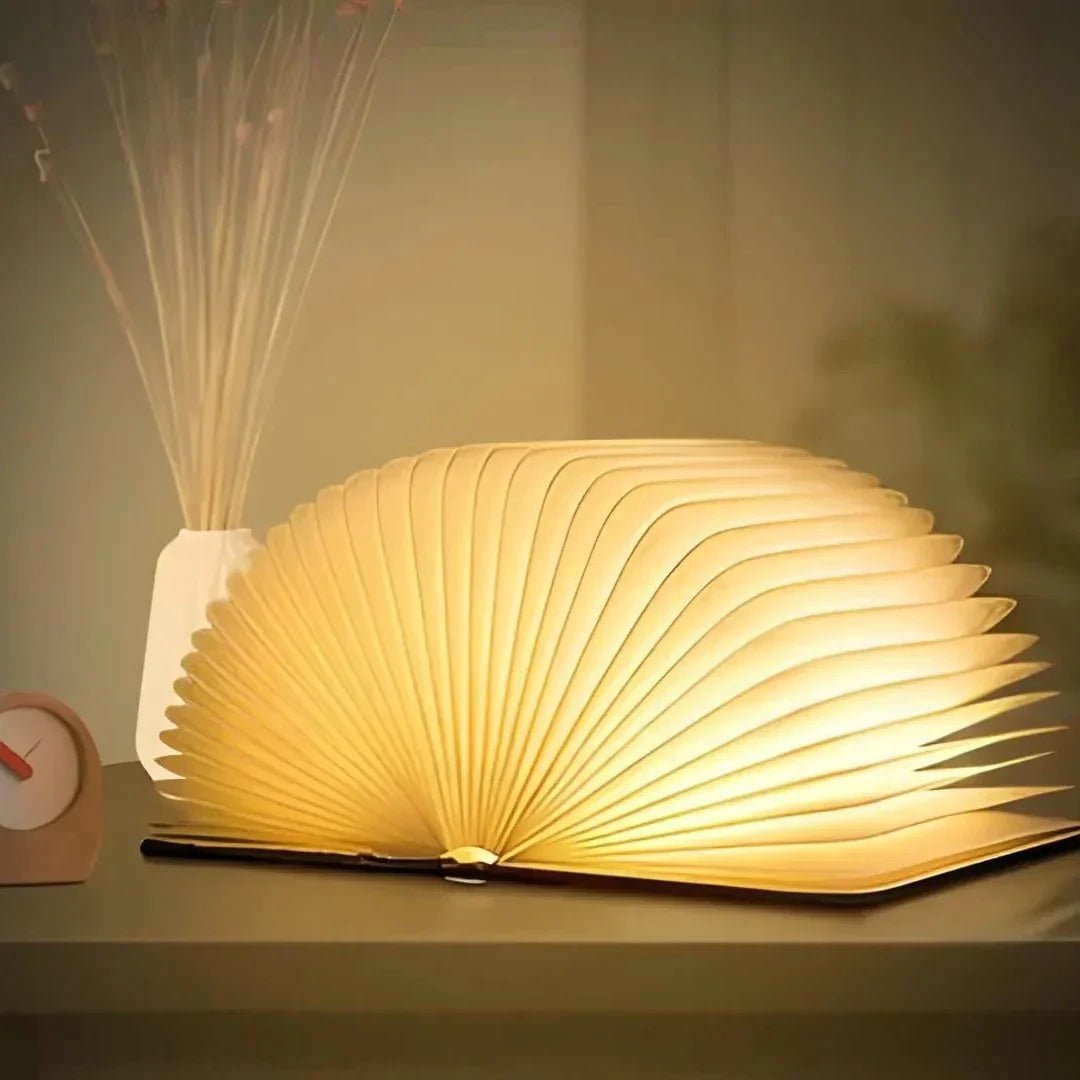 Lampe De Table En Forme De Livre – Originalité Et Élégance