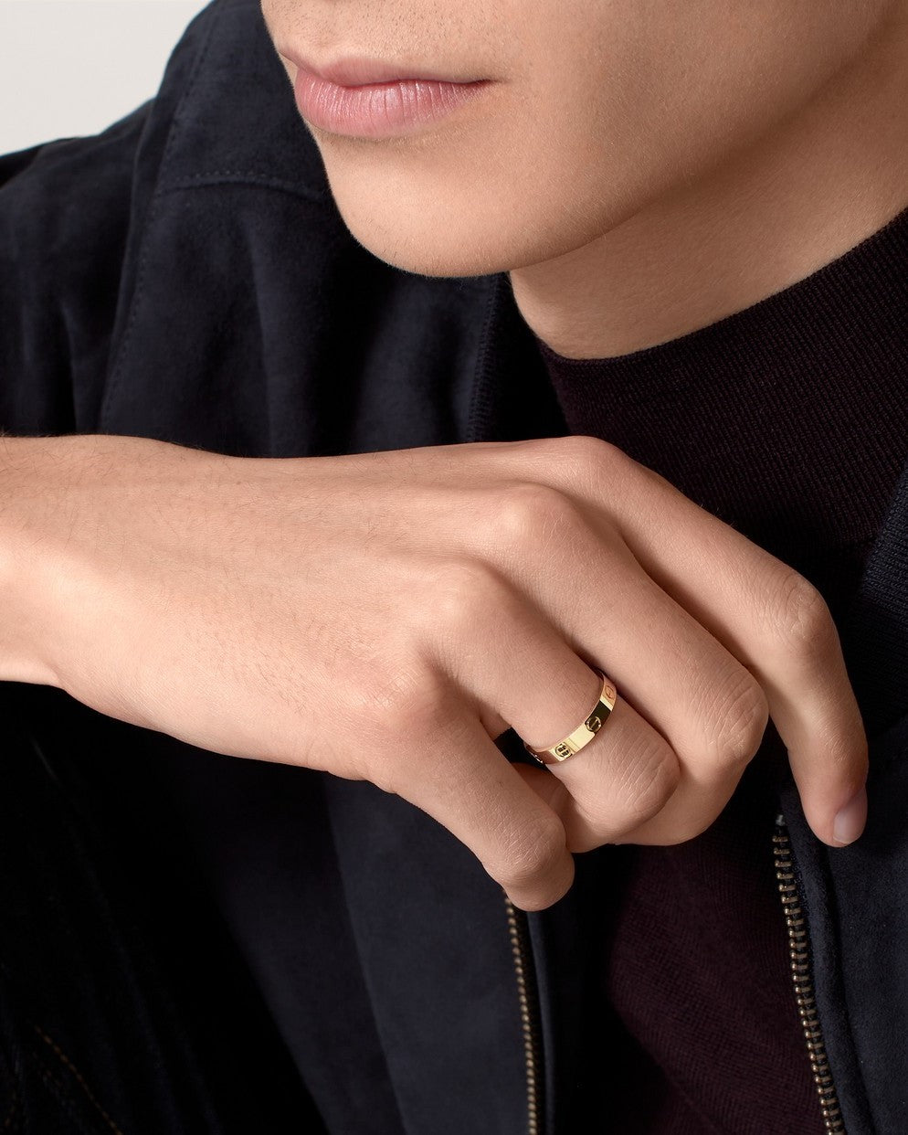 Unisex Justerbar Ring – Minimalistisk Elegance Og Skræddersyet Komfort