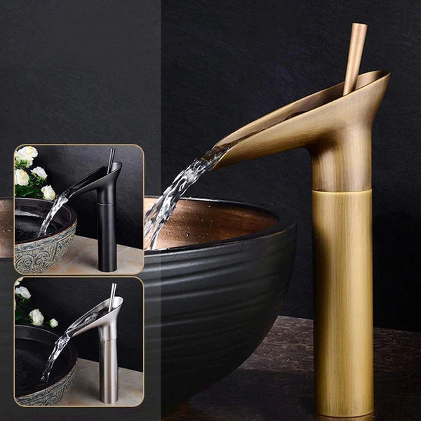 Cascade Faucet Bathroom – Antique and Elegant Style