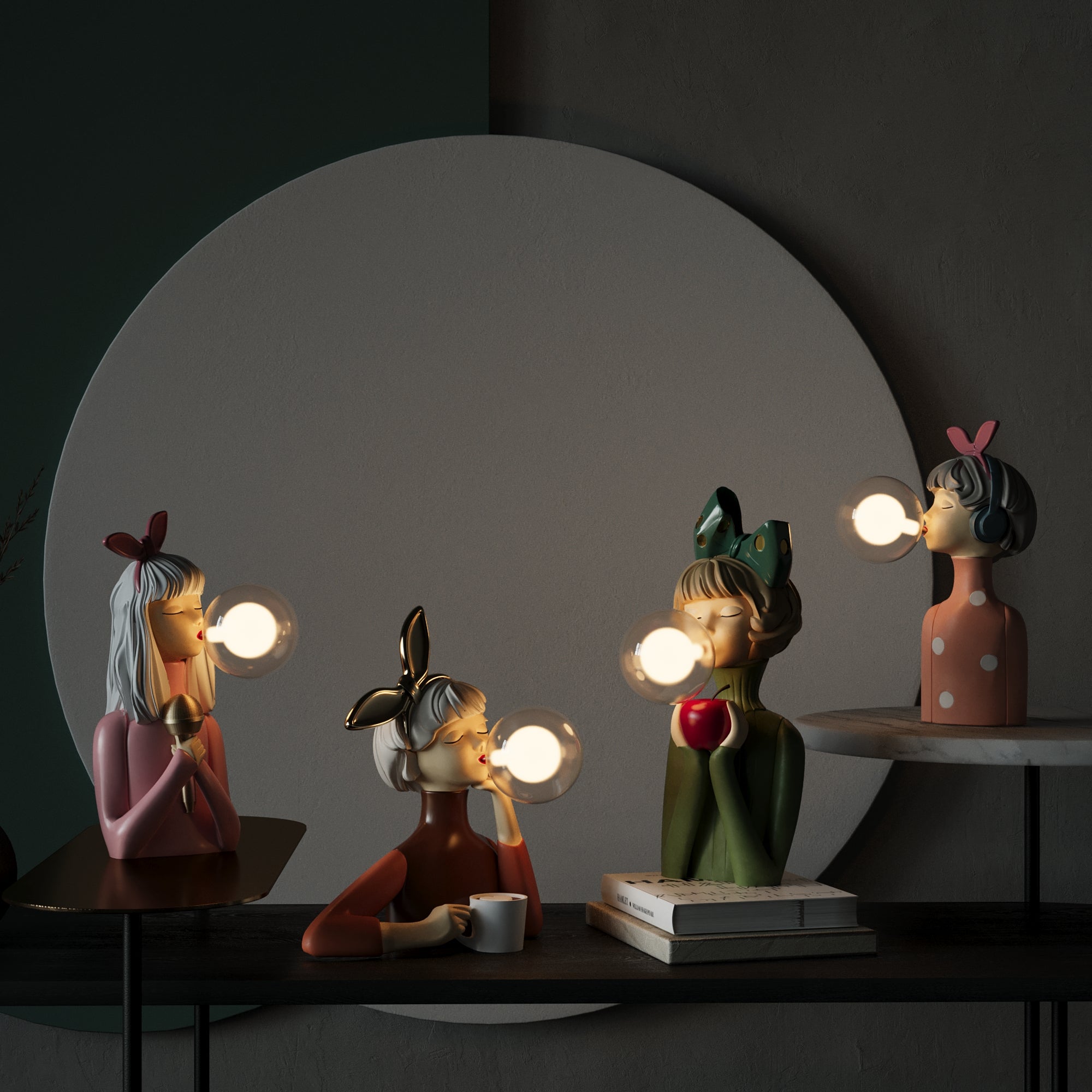 Artisanal Table Lamp – Unique Design and Careful Finish