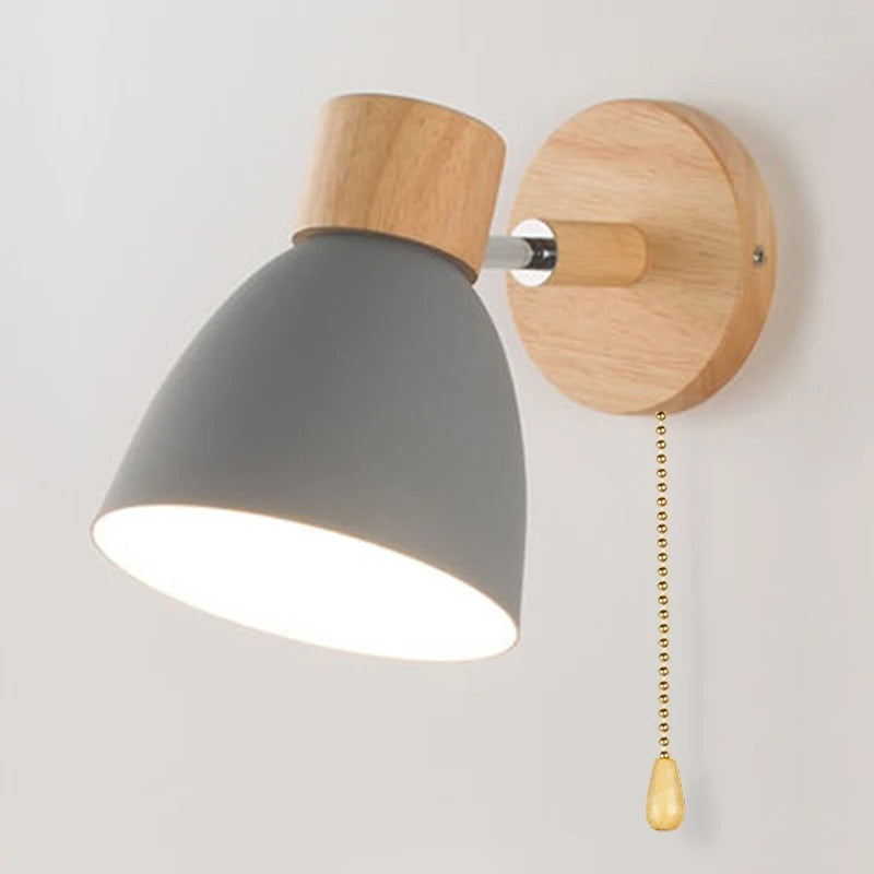 Modern Wall Lamp – Sleek Style and Natural Touch