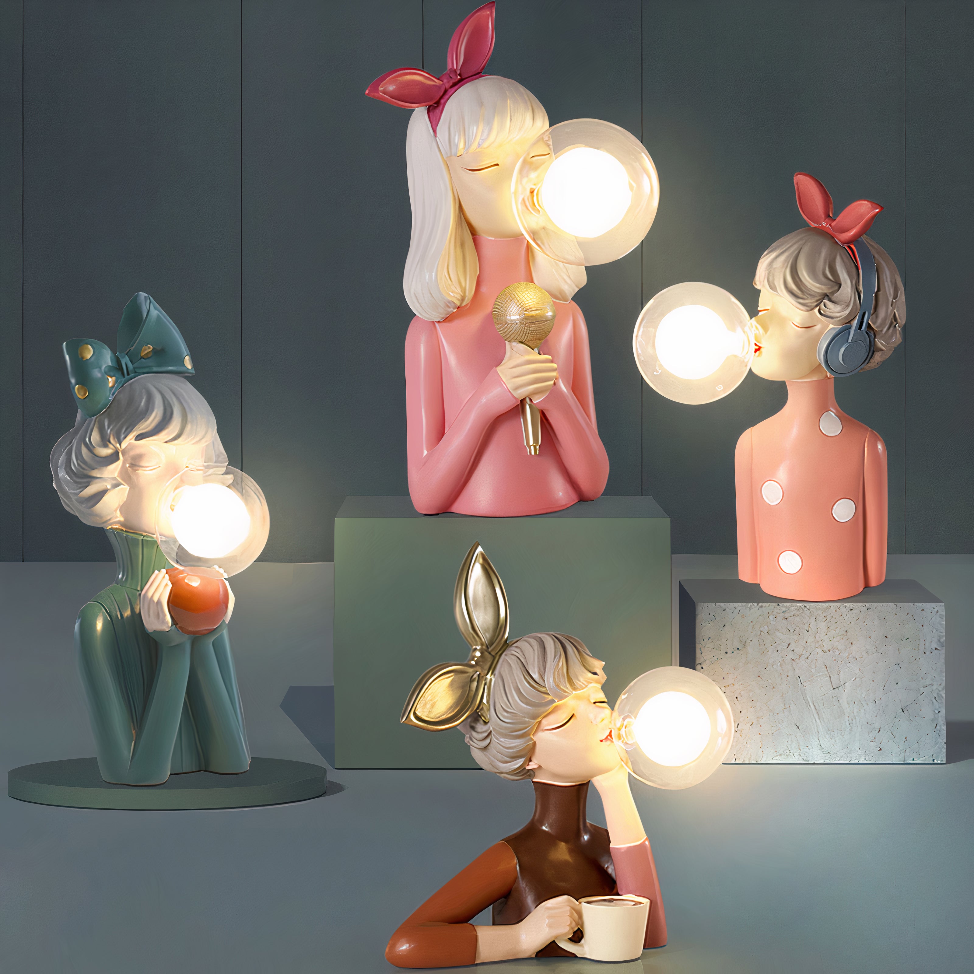 Artisanal Table Lamp – Unique Design and Careful Finish