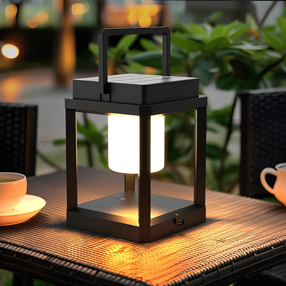 Moderní Solární Lampa – Elegantní a Trvanlivé Osvětlení