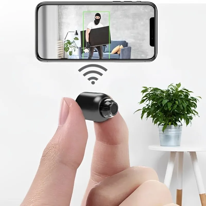 Câmara Wifi Inteligente – Formato Mini e Qualidade Alta Definição