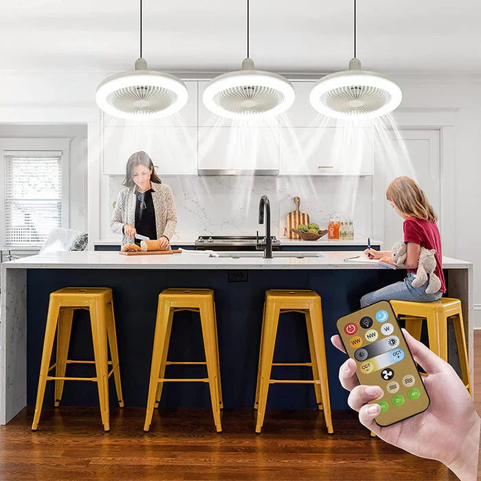 Multifunctional Ceiling Fan – Air Circulation and Integrated Lighting