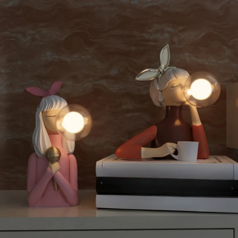 Artisanal Table Lamp – Unique Design and Careful Finish