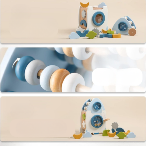 Educatief speelgoed voor kinderen - Nieuwsgierigheid, logica en verbeelding