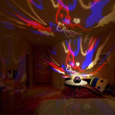Dinosaur spotlight - Realistic projection and original decor