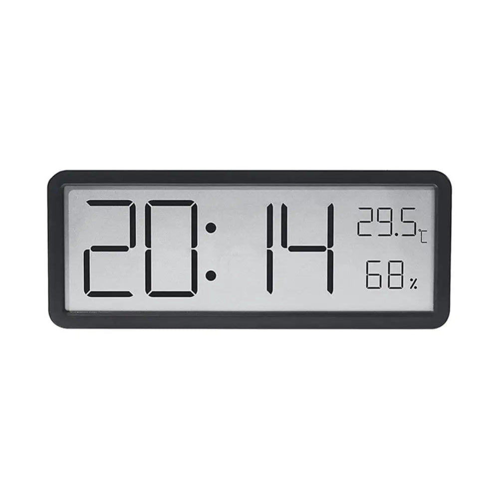 LED Digital Wall Clock – Clear Display and Integrated Sensors