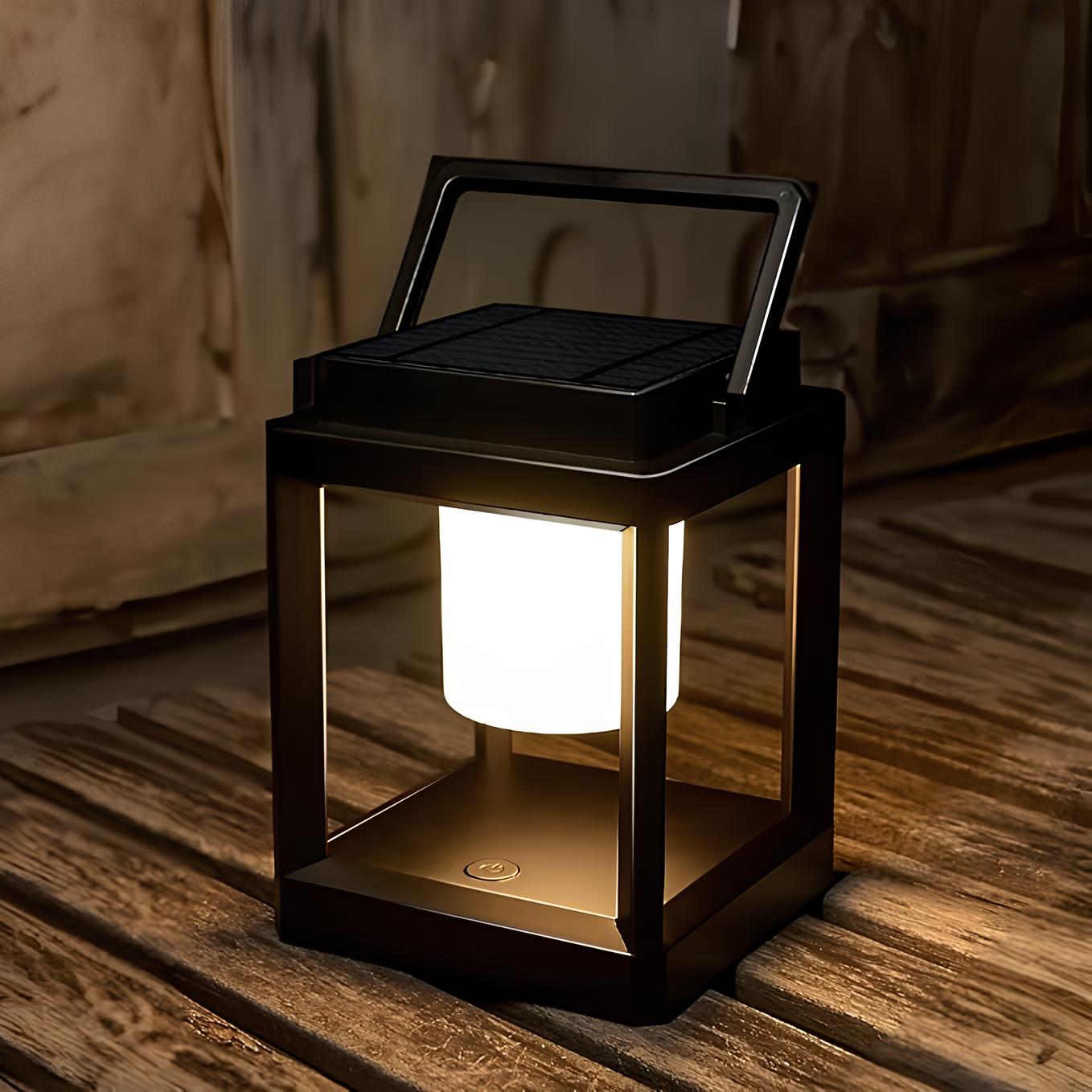 Moderní Solární Lampa – Elegantní a Trvanlivé Osvětlení