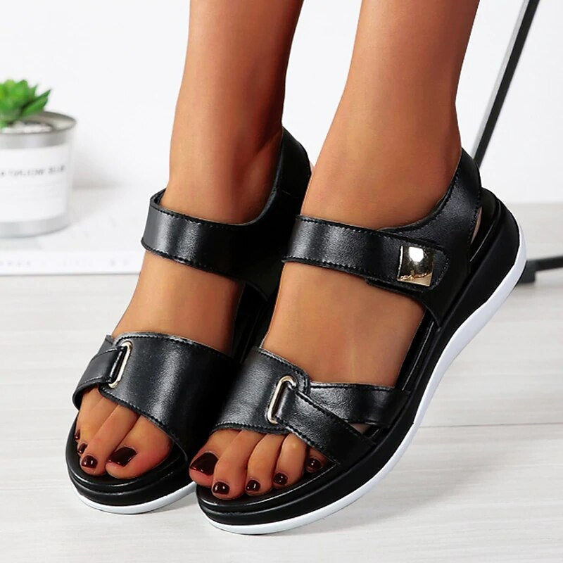 Josiane | Chic Sandaler – Rent og Moderne Design