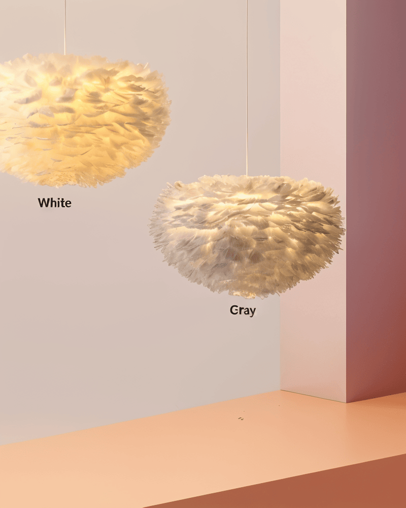 Plumes függőlámpa - Lágy világítás és kifinomult stílus