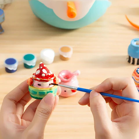 Children's Pottery Wheel - Playful Learning & Easy Creation