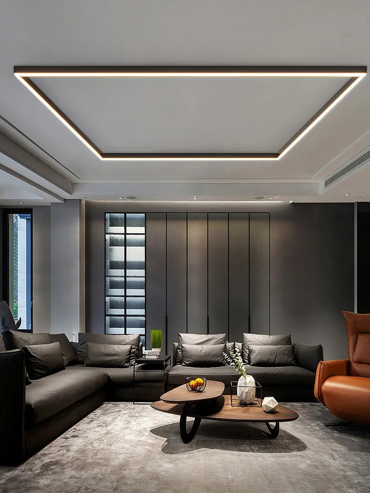 Minimalistické LED stropní svítidlo - Skandinávský design 