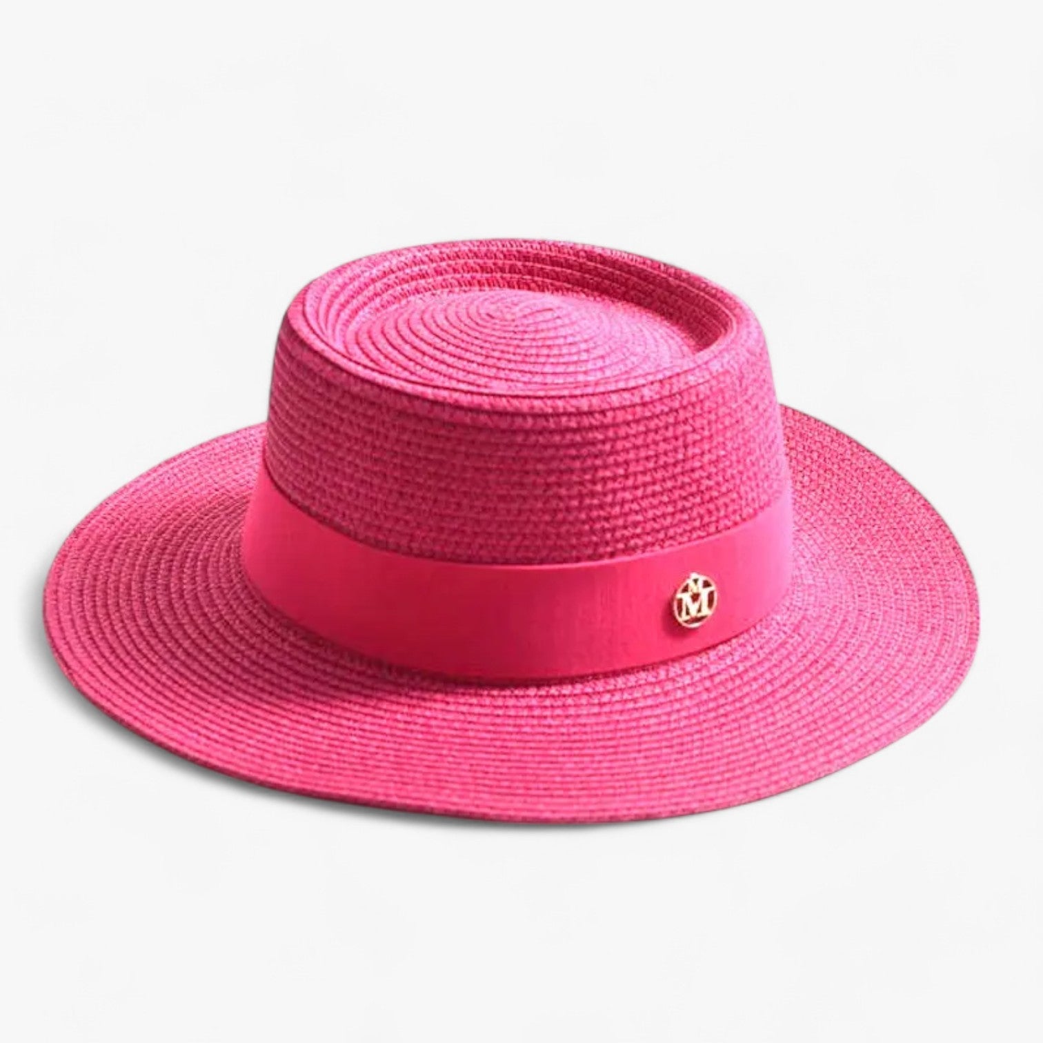 Straw Bell Hat – Retro Elegance and Sun Protection 