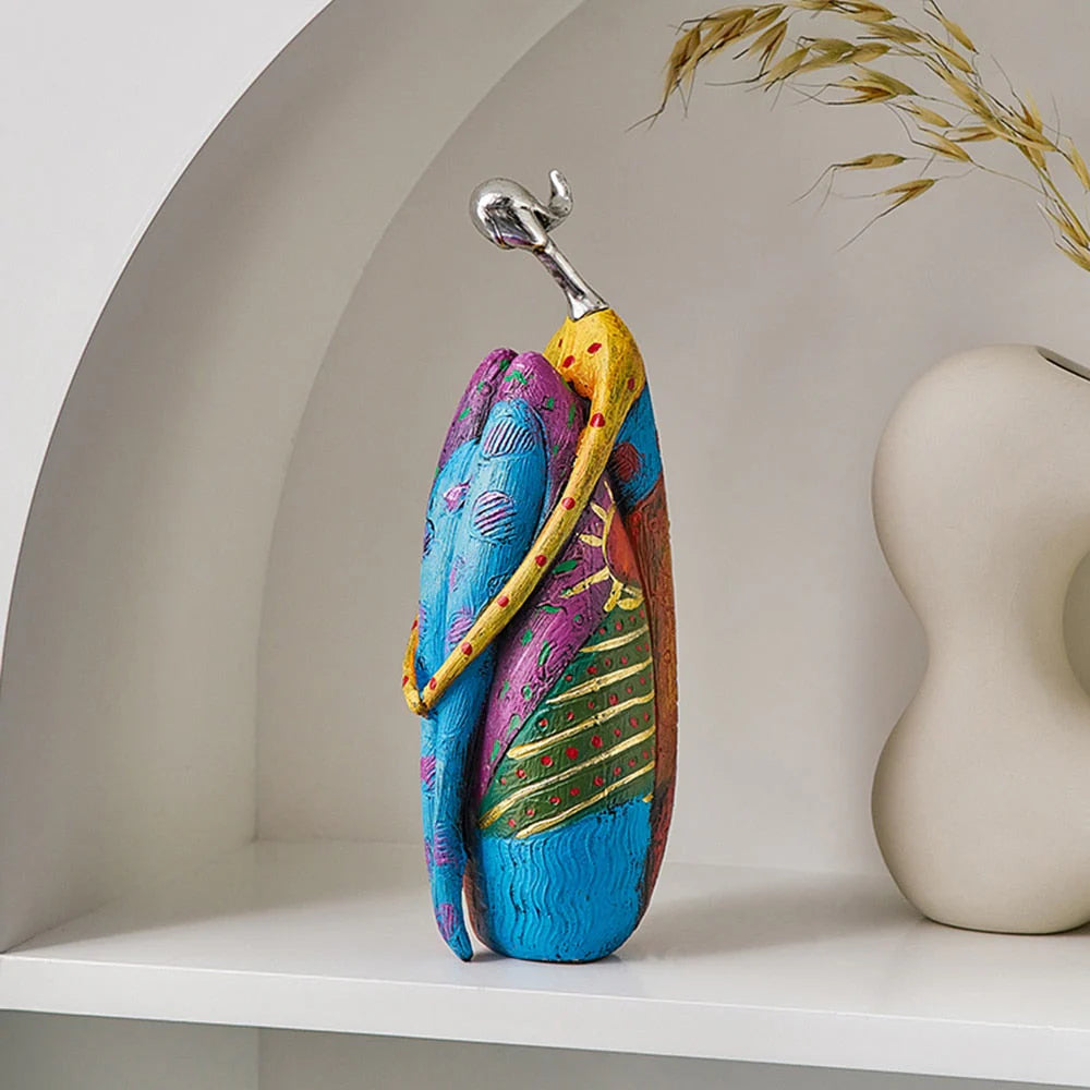 Escultura Abstrata Mulher – Elegância E Modernidade 