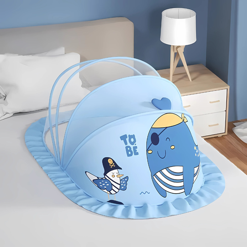 Foldable Baby Mosquito Net - Insect Barrier & Free Breathing