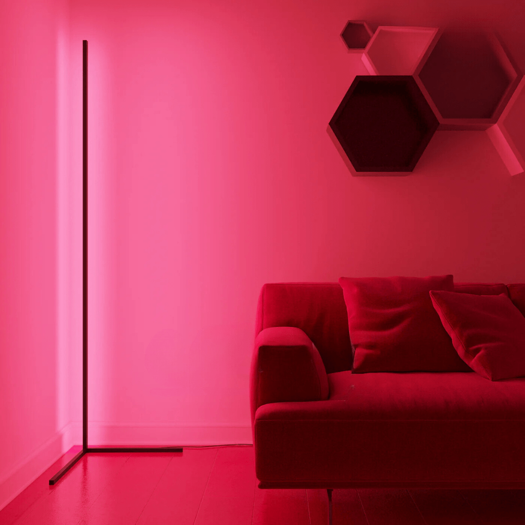 مصباح مزاج الزاوية - Éclat Multicolore & Atmosphère Moderne