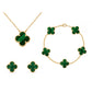 Set di Gioielli – Eleganza Dorata in Acciaio Inossidabile 