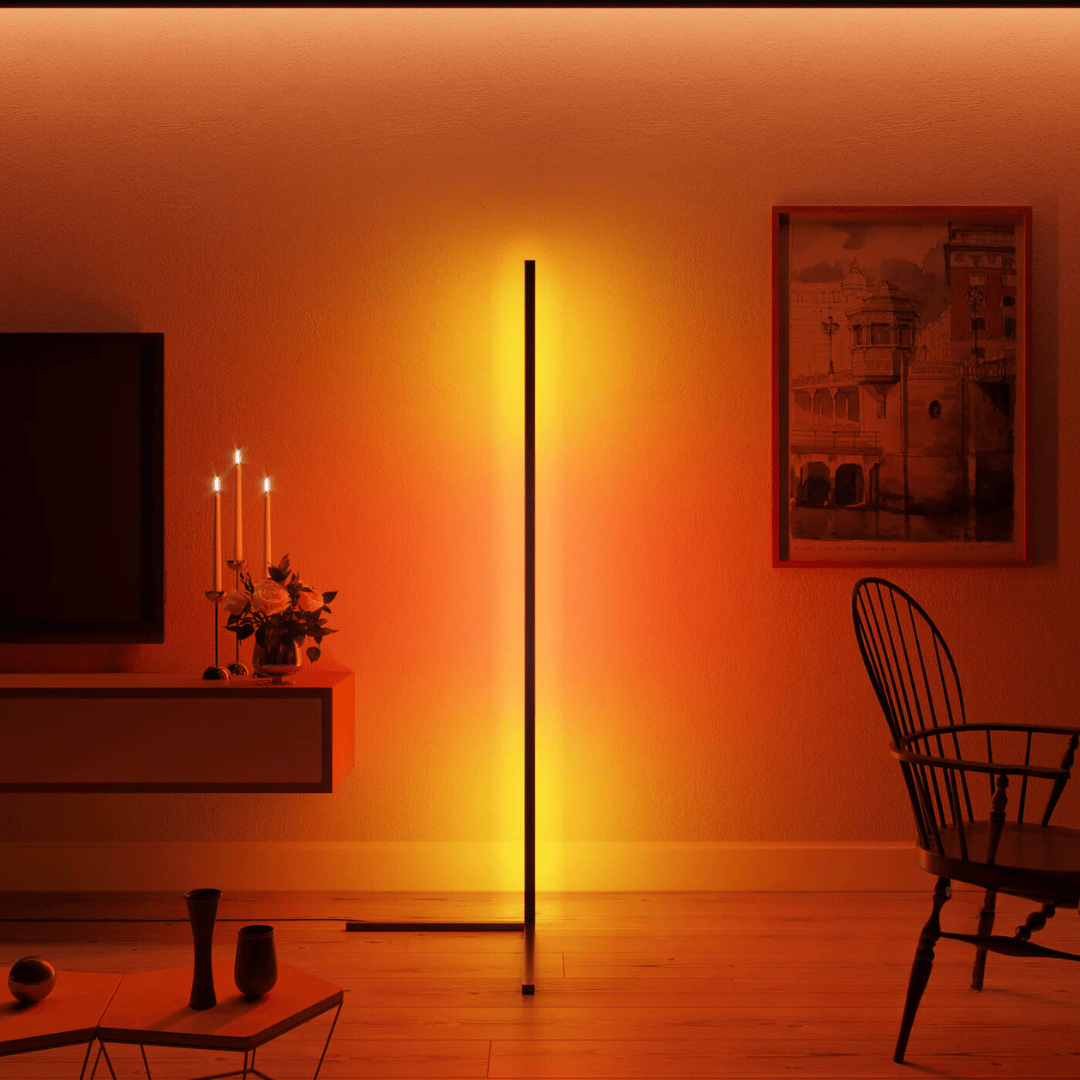مصباح مزاج الزاوية - Éclat Multicolore & Atmosphère Moderne