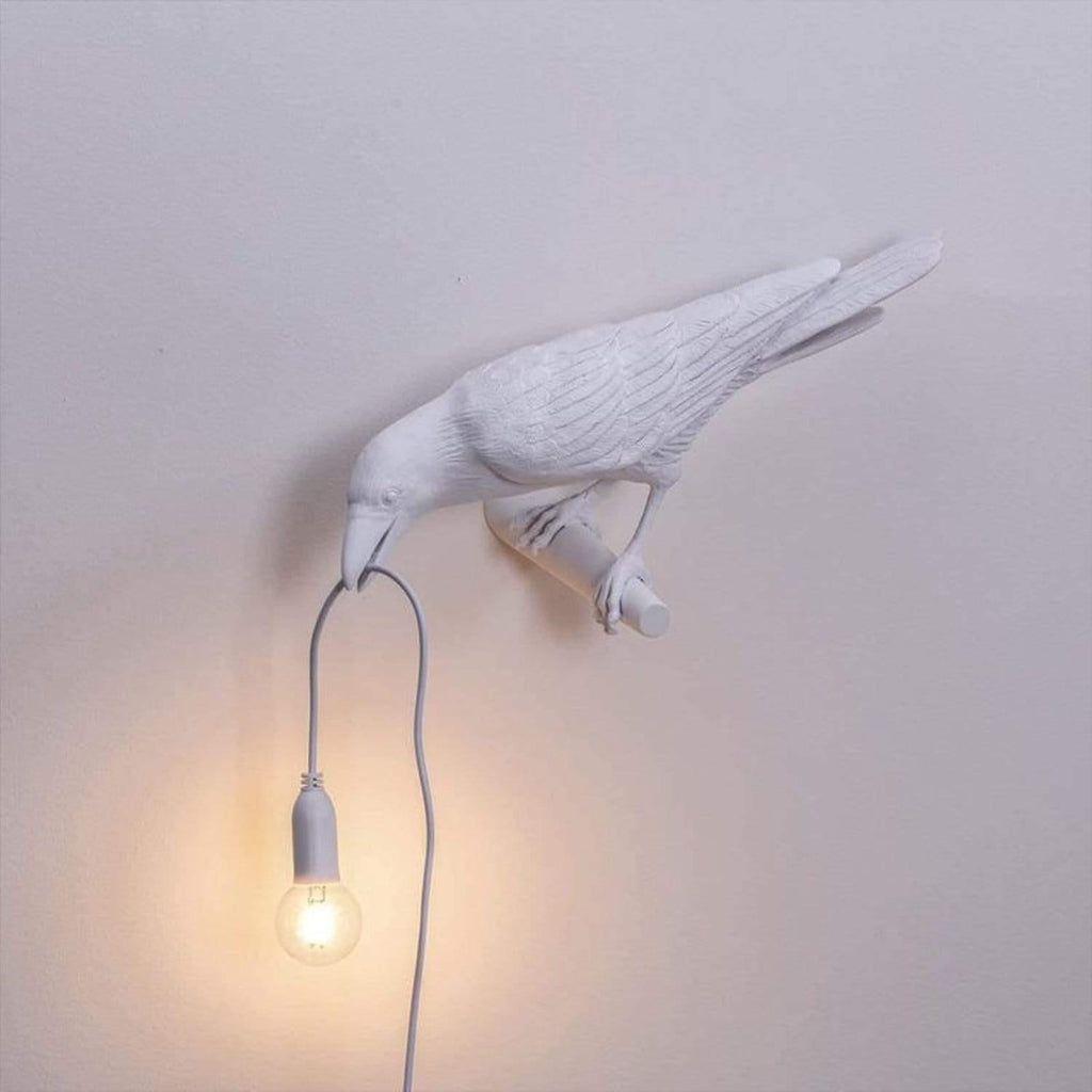 Dekoratívna lampa — Havran pre tajomnú atmosféru 