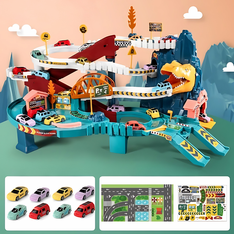 DinoRush Race Track - Fun & Challenge at Full Speed