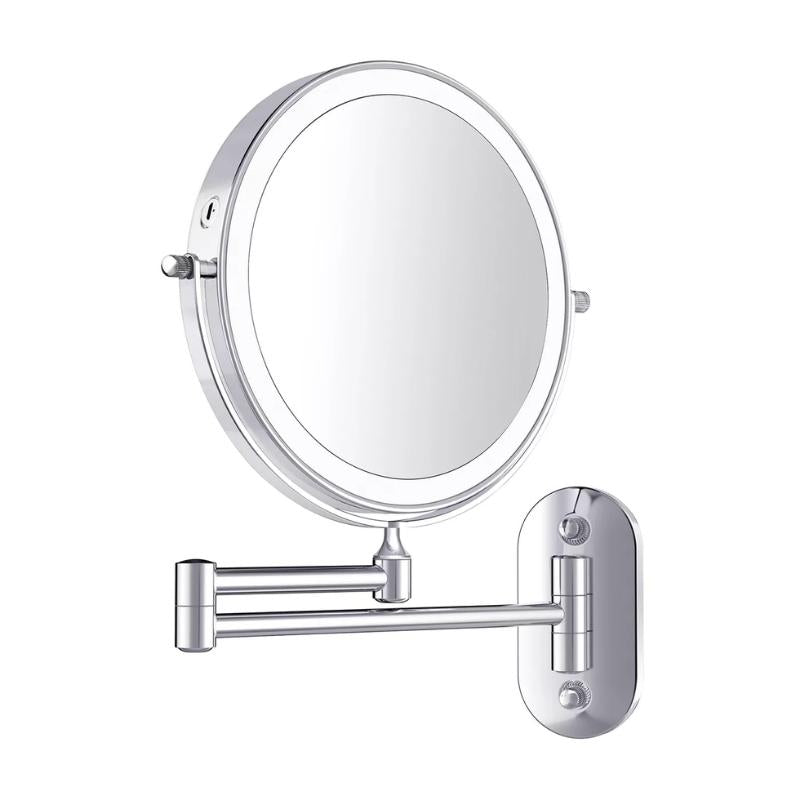LED Magnifying Mirror – Rechargeable and Easy to Use 