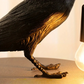 Dekorativní lampa — Havran pro tajemnou atmosféru 