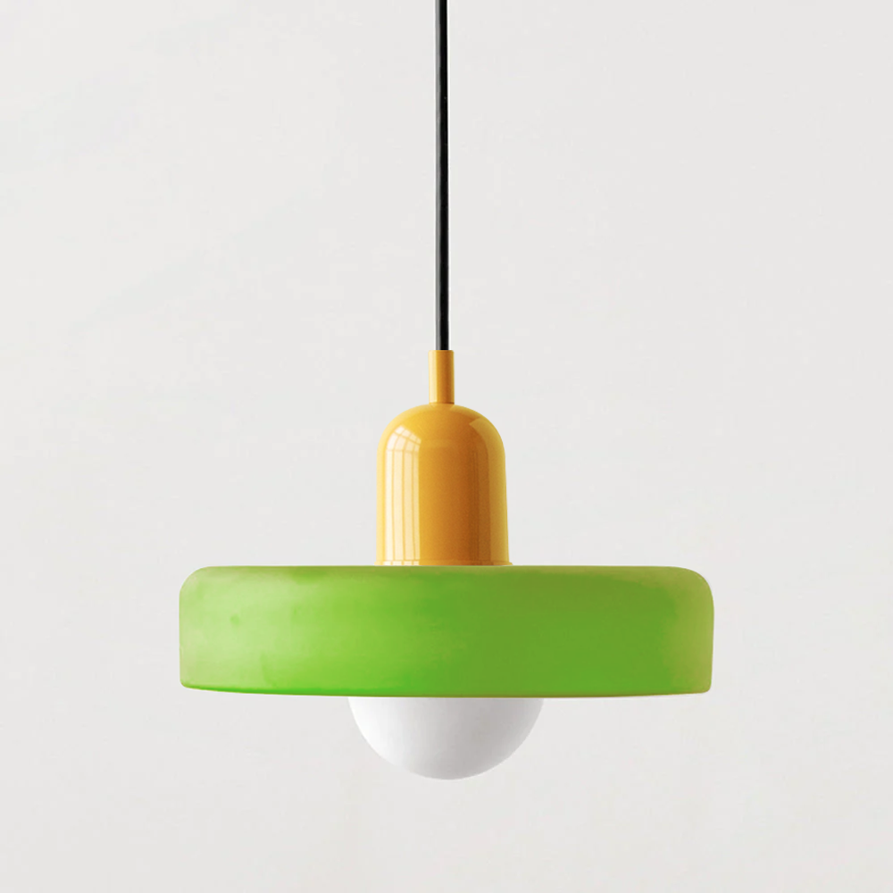 Hanging Decorative Lamp – Vibrant Colors and Bohemian Spirit 