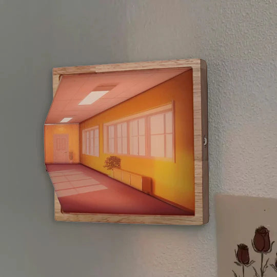 Wandlampe Dekorativ – Visuelle Illusion 3D 