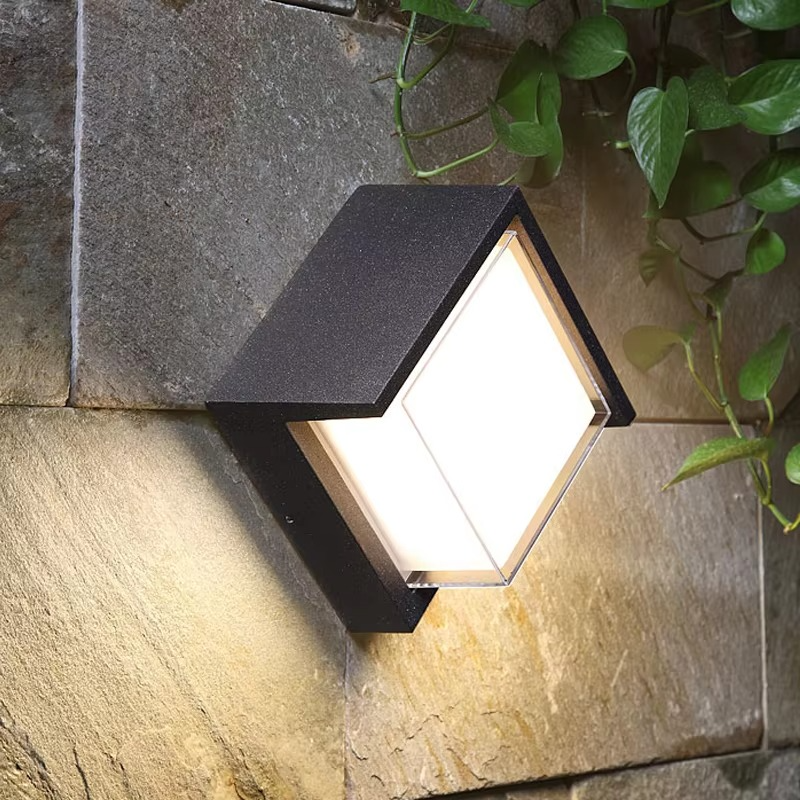 Utendørs LED Vegglampe – Sikkerhet Og Energisparing 