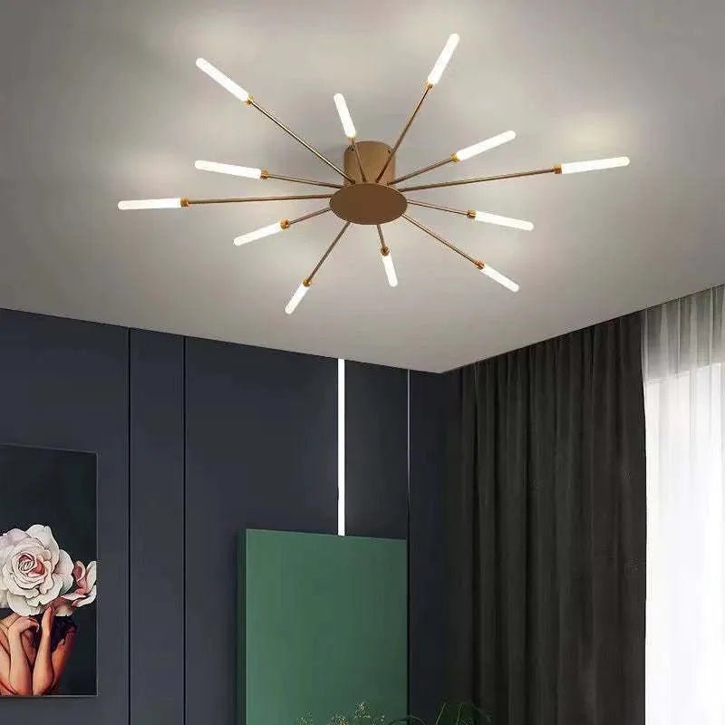 مصباح سقف LED حديث - إضاءة أنيقة وتصميم معاصر 