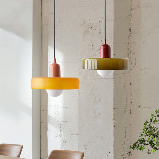 Hanging Decorative Lamp – Vibrant Colors and Bohemian Spirit 