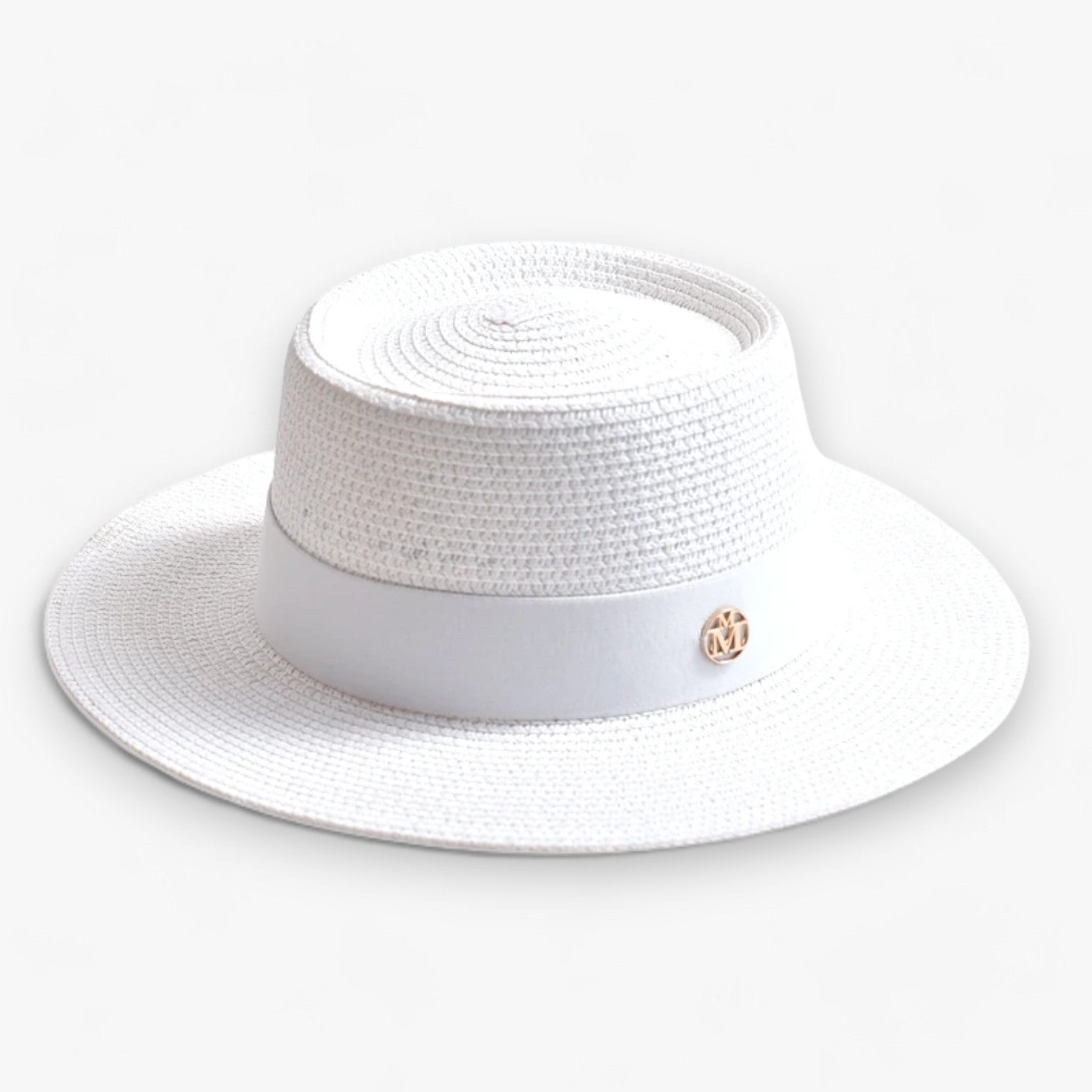 Straw Bell Hat – Retro Elegance and Sun Protection 