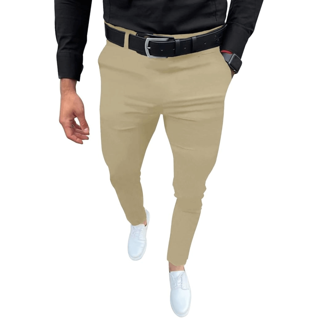 Georges | Pantalon Elastic – Stil Modern Și Libertate De Mișcare 