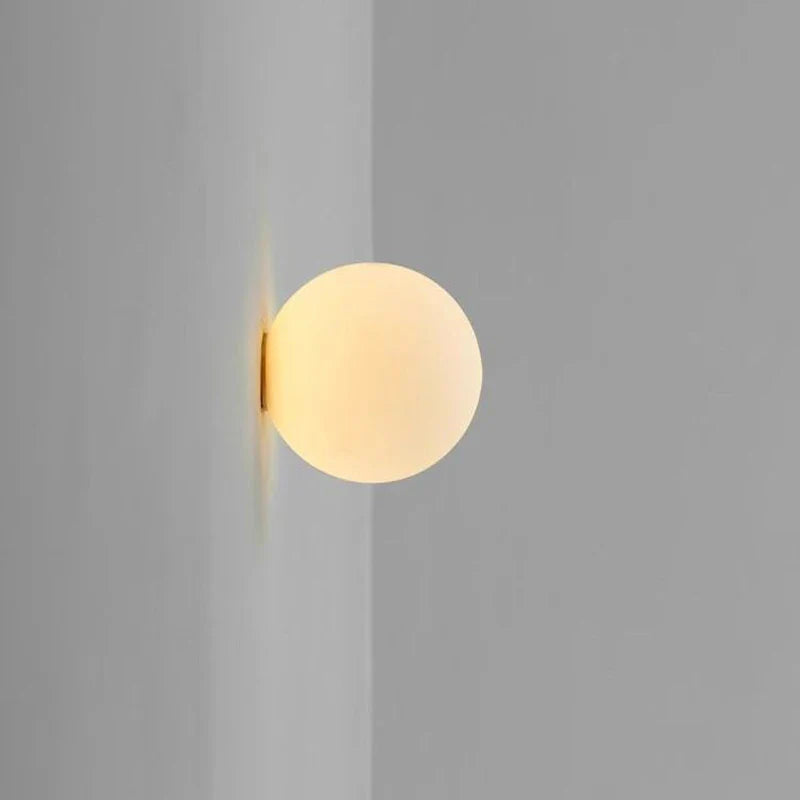 Wandlampe Rund – Reines und modernes Glühen 