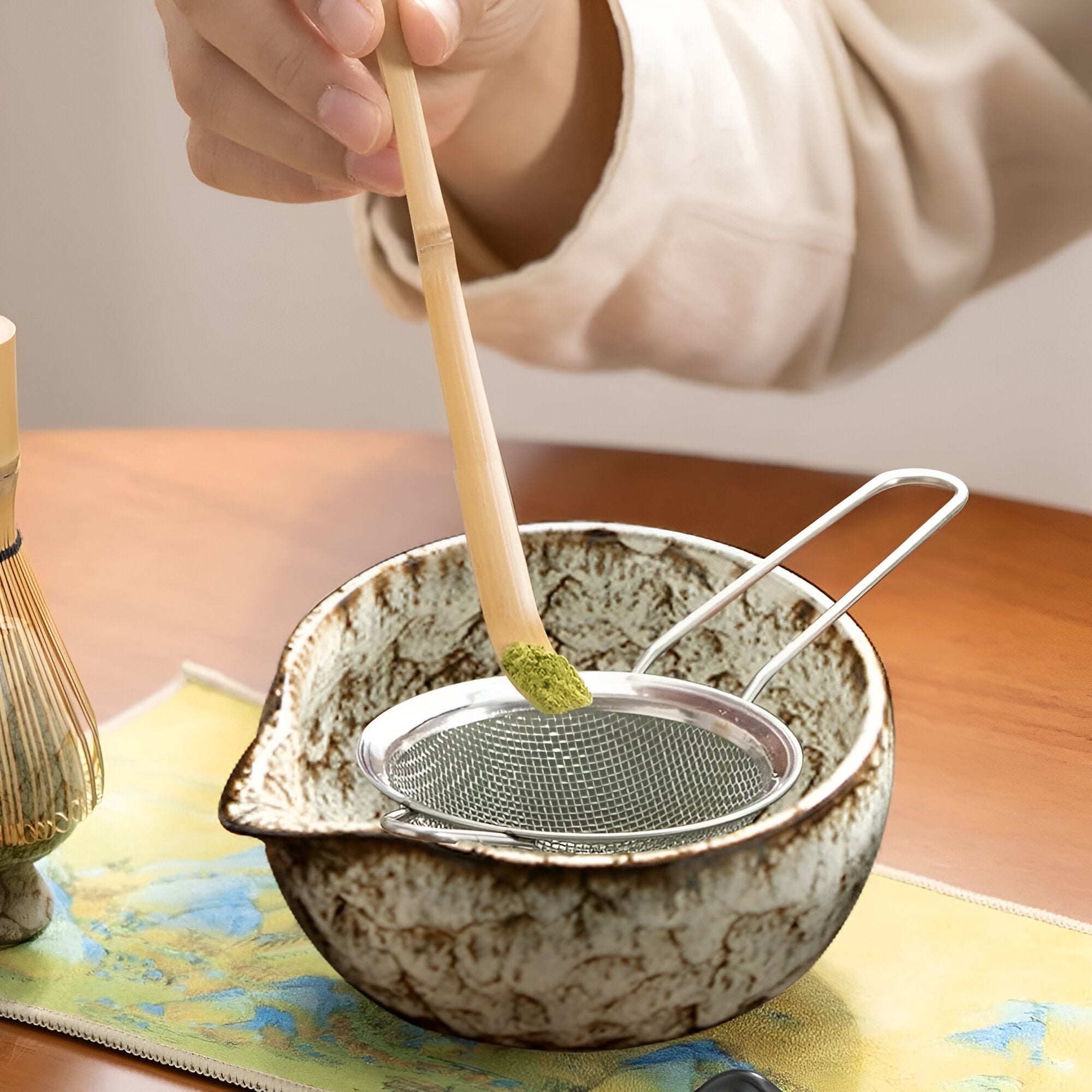 Matcha 6 Piece Preparation Set - Artisanal Elegance and Refined Taste