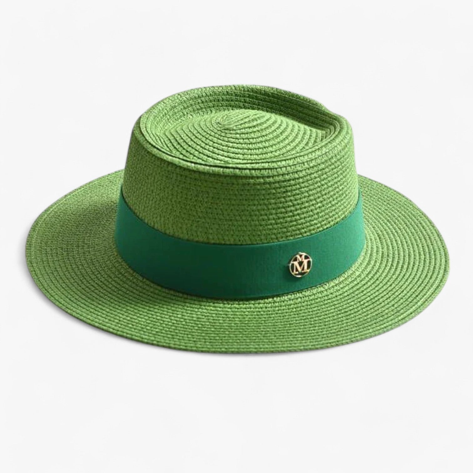 Straw Bell Hat – Retro Elegance and Sun Protection 