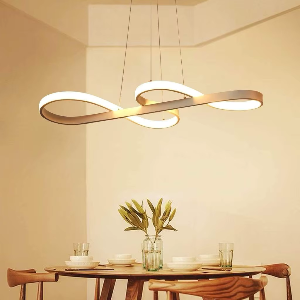 Moderne LED-ophæng i ringe – Elegant og futuristisk design 