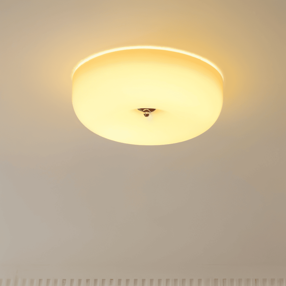 Plafón escandinavo de cristal - Decoración moderna y fácil instalación