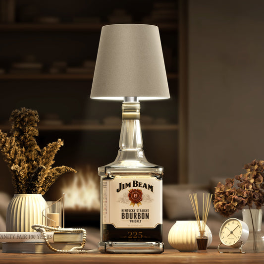 Lámpara LED recargable – Transforme sus botellas en luminarias 