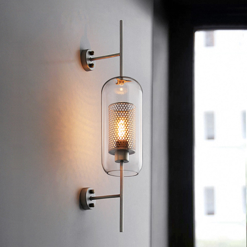 Geometric Industrial Wall Light - Style And Modernity