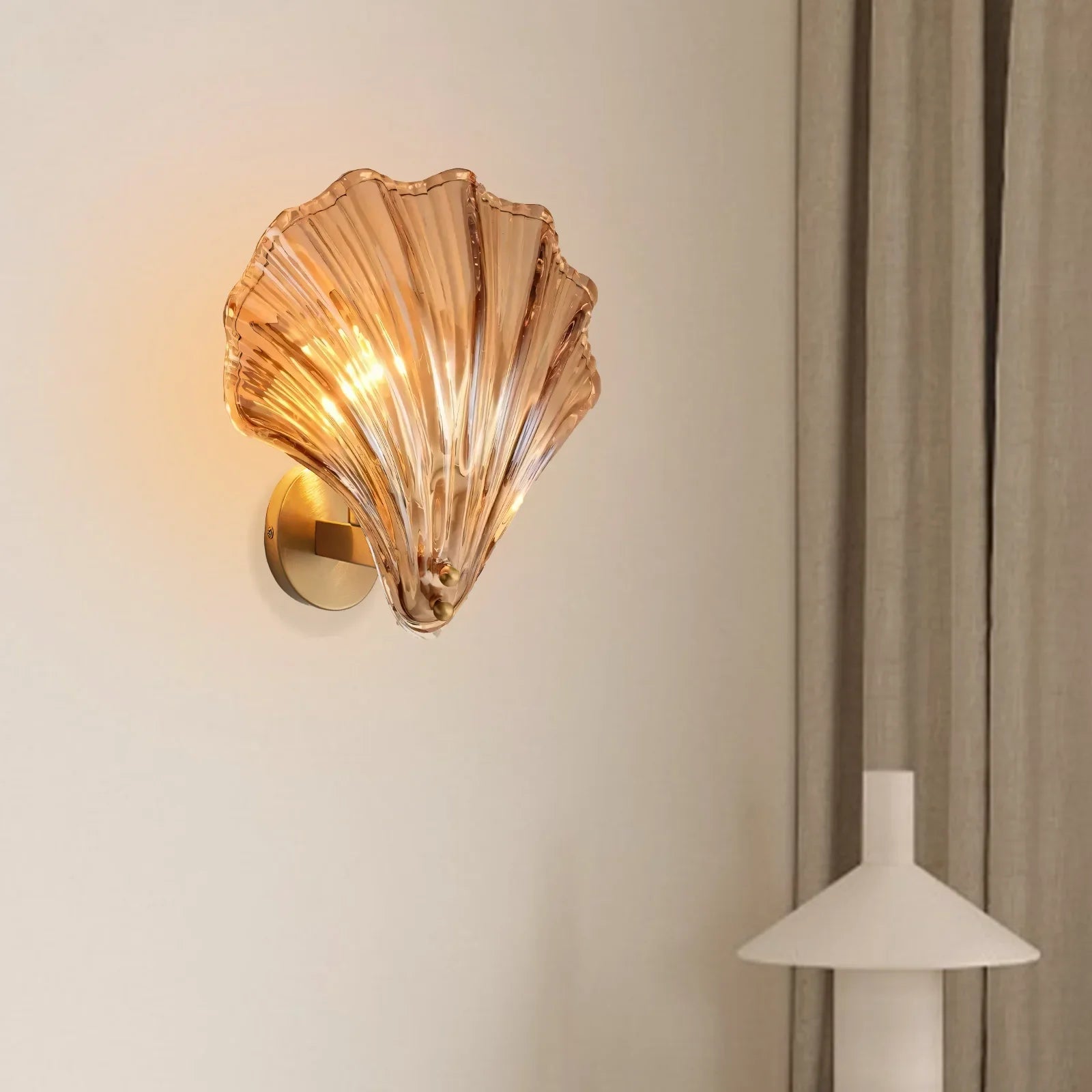 Vegglampe Skjell – Elegant og Maritim Belysning 