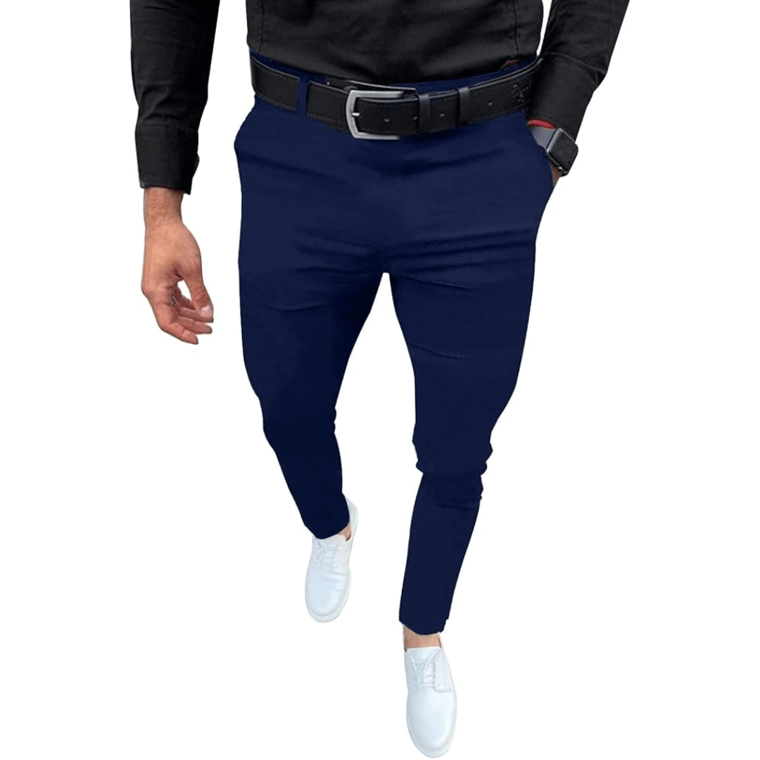Georges | Pantalon Elastic – Stil Modern Și Libertate De Mișcare 
