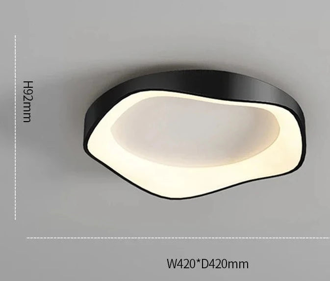 Asymmetrical LED Ceiling Light – Trendy and Elegant 