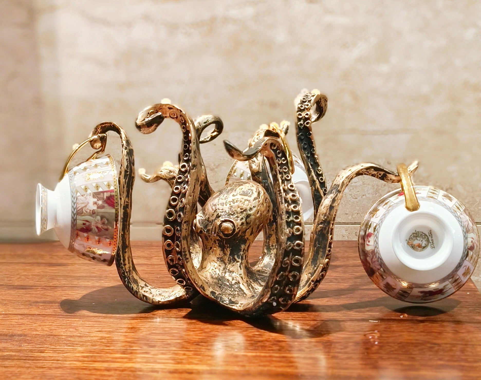 Vintage Cup Holder - Octopus Shape 