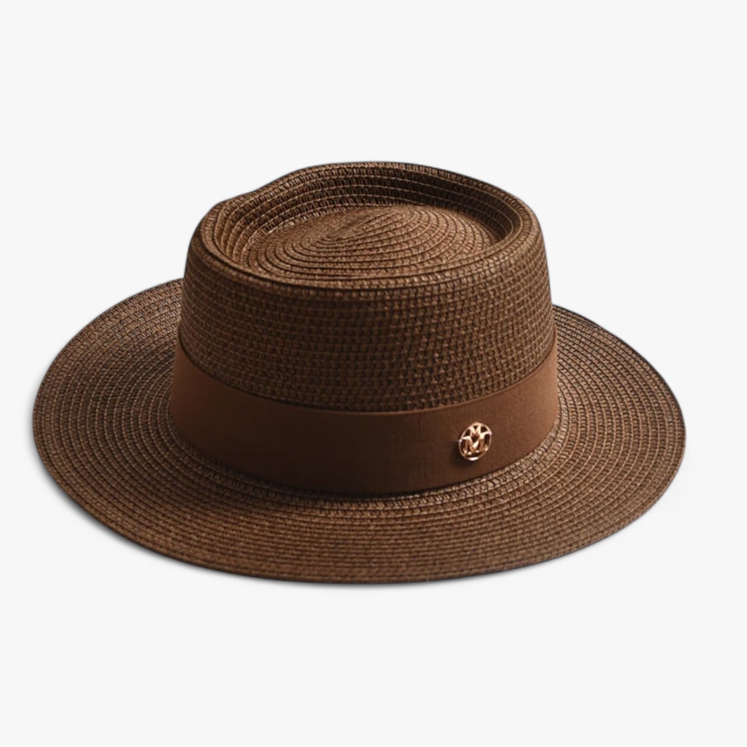 Straw Bell Hat – Retro Elegance and Sun Protection 