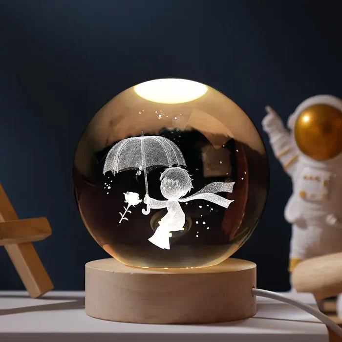 Lampe Décorative Led – Finition Gravée Et Style Contemporain