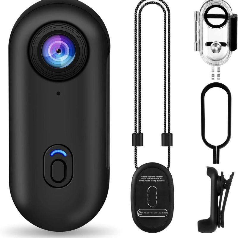 4K Body Camera - High Definition and Large Capacity