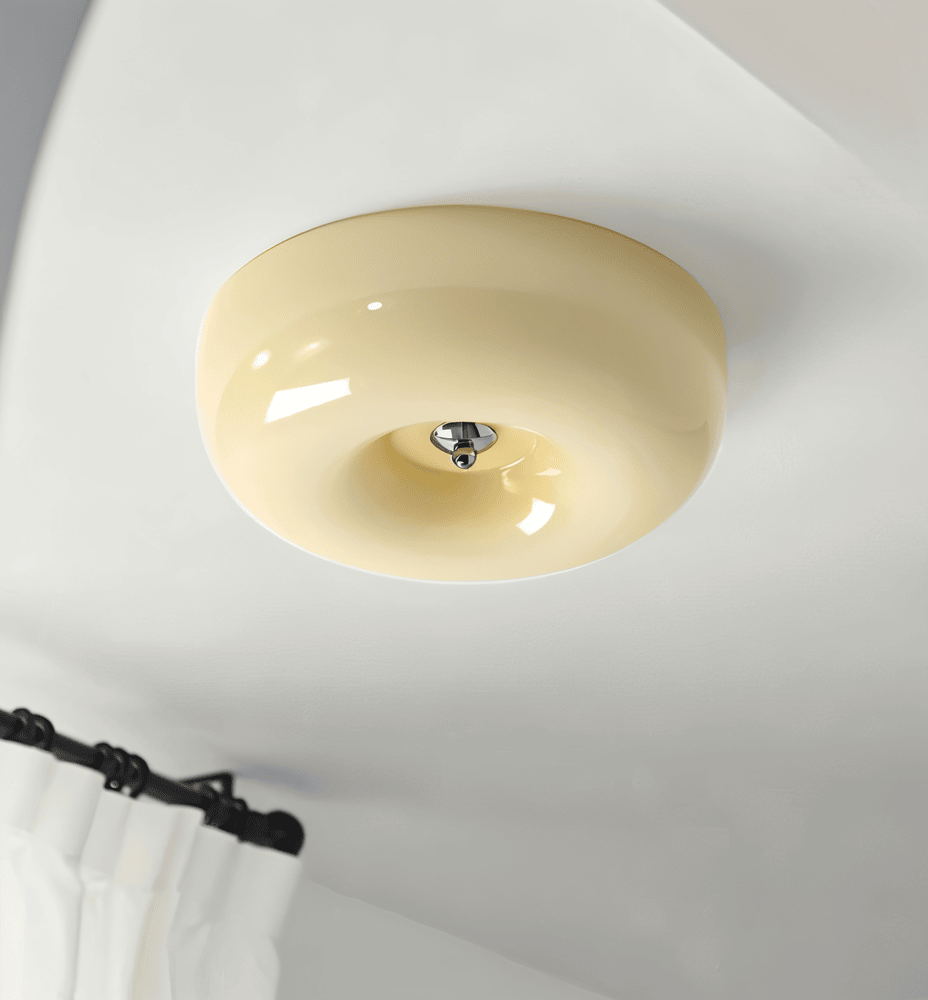 Scandinavian Glass Ceiling Light - Modern Decoration & Easy Installation